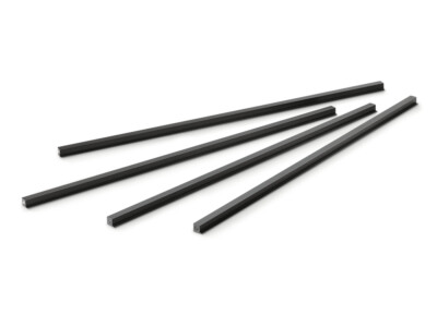 NABER 8051024 Cubo Streben Set 900, Regalsystem, schwarz matt