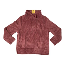 NWT Women's Member's Mark Plush Pullover Pink XXL