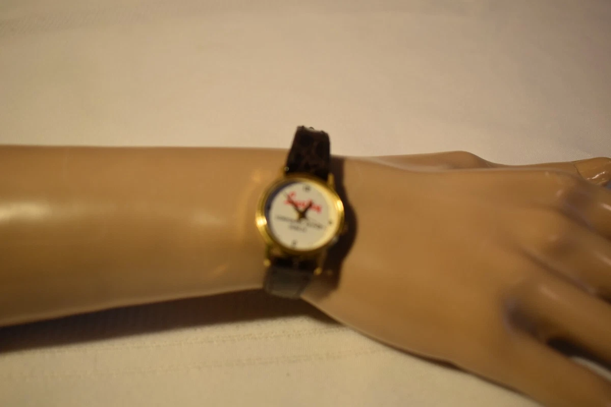 Ladies Lucky Brand Quartz Watch Dublin Genuine Leather Band