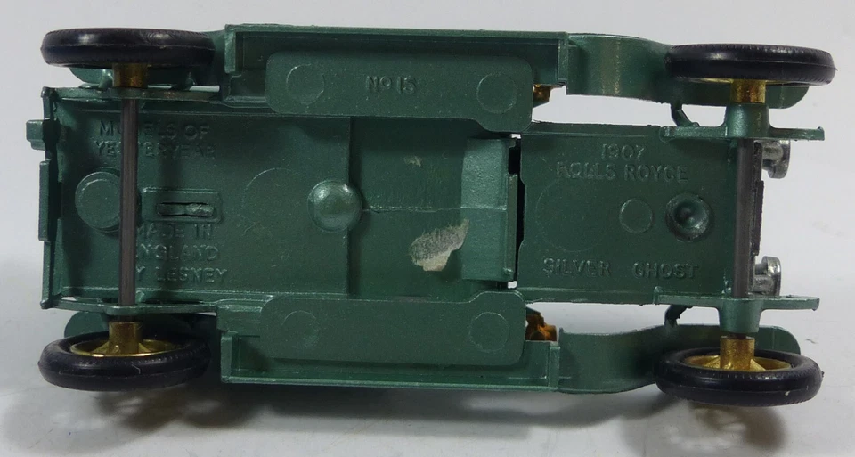 Matchbox 1907 Rolls-Royce Silver Ghost Modelos de antaño 15 #partido 353 - Imagen 3 de 3