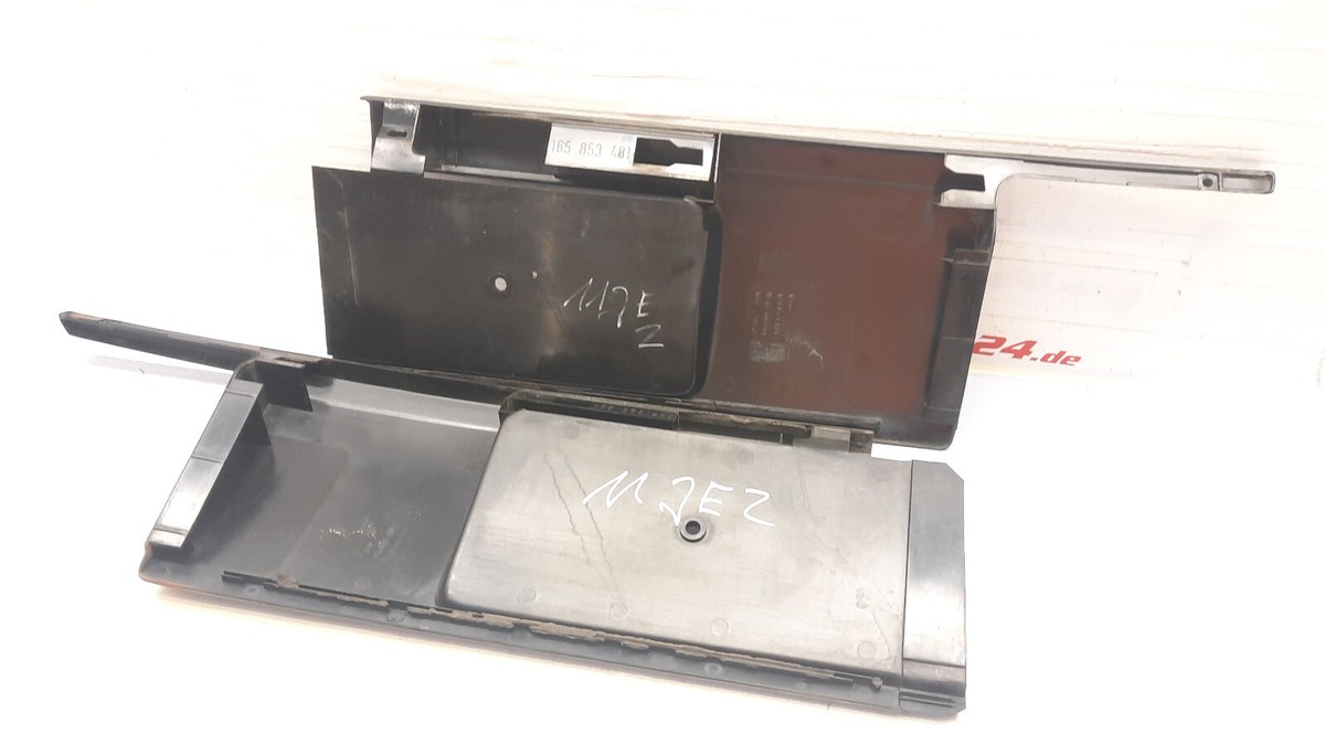 GRIFFLEISTE HECKKLAPPE KENNZEICHEN BLENDE VW JETTA 2 C CL GL GT 