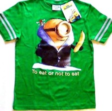 Despicable Me Minion T Shirt Tee Shirt Stuart Tops Banana To Green Printed Boys