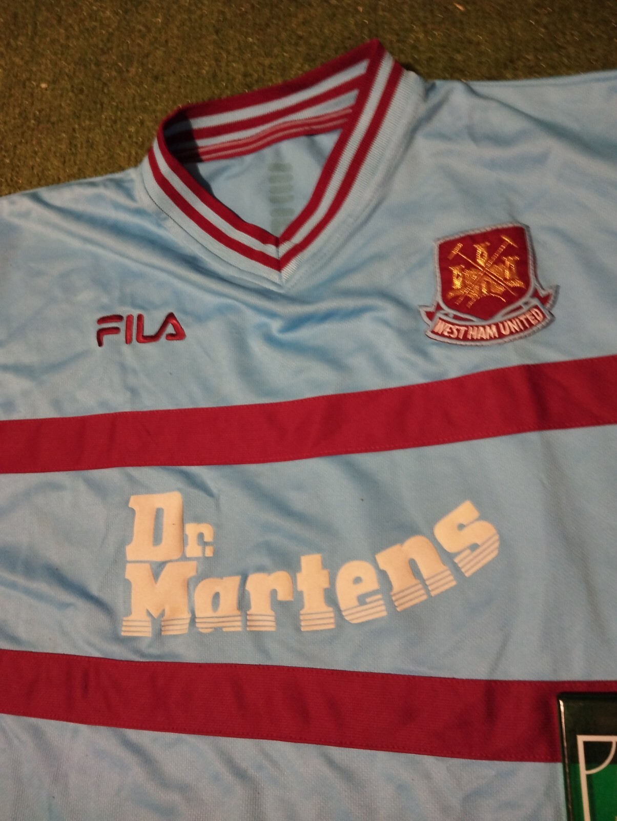 West Ham 2001 2003 Football Shirt fila Jersey Maglia Maillot Trikot Vintage