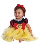 Disney Infant Girls Snow White Costume Baby Dress Headband