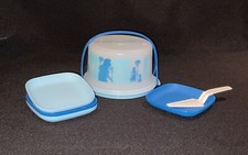   Brand New Tupperware Disney Frozen 2 Mini Kids Serving Set Shades Of Blue 