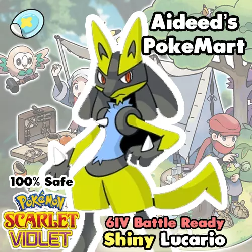 Pokemon M Shiny Lucario 2