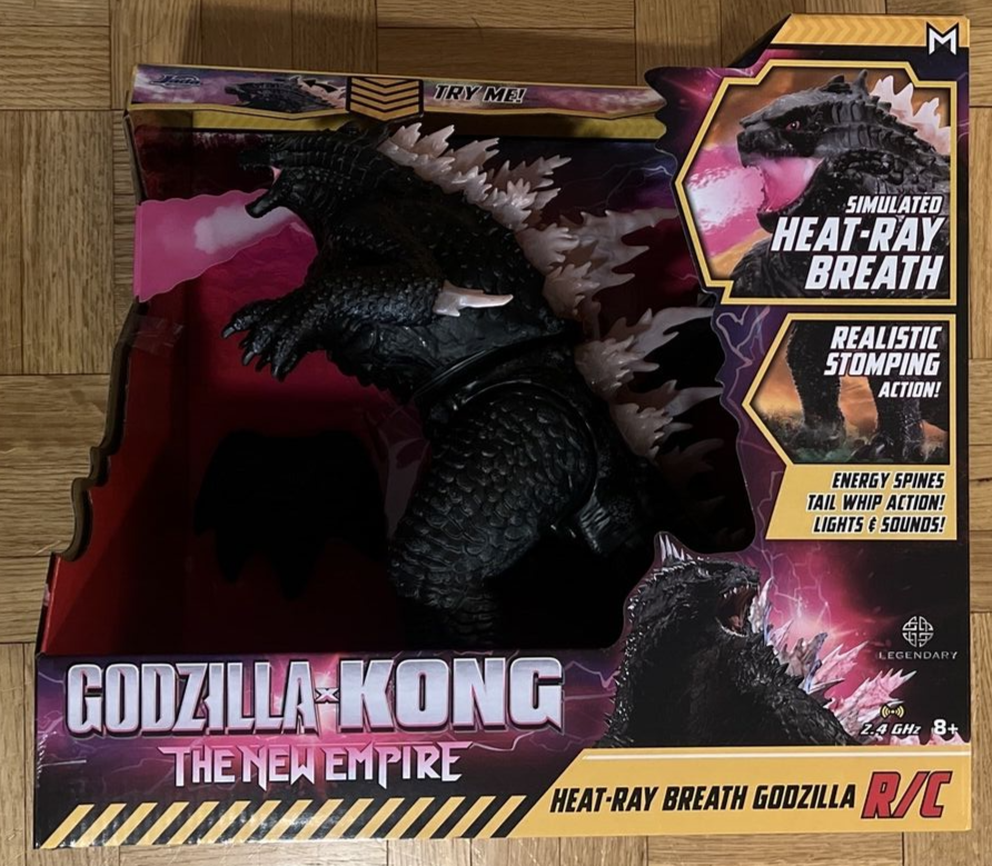 NEW 2024 PLAYMATES Godzilla x Kong: The New Empire Heat Ray Breath