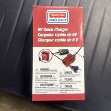 Power Wheels 6 Volt Quick Charge Fisher Price Brand New
