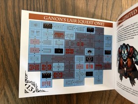 NES The Legend of Zelda Ganon's Deception completo con scatola, manuale e mappe