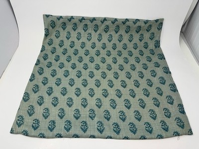 Peter Dunham Rajmata Tonal Fabric Pillow Cover 19'' x 20'' READ DESCRIPTION