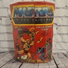 Vintage Mattel Masters Of The Universe He-Man Collectors Case Red Clean