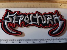 Concert Patch Sepultura Iron on patch Punk/Classic Rock/Heavy Metal/ Music
