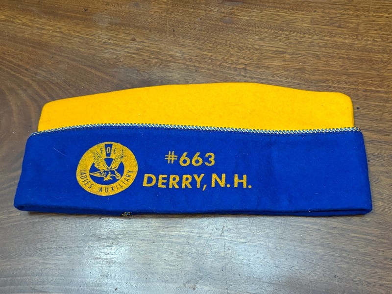 Fraternal Order of Eagles F.O.E. #663 Derry NH Womans Cap