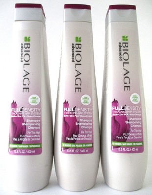 MATRIX BIOLAGE FULLDENSITY SHAMPOO 13.5 oz 3 PACK Brand New.