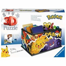 Ravensburger Puzzle 3D Boîte de rangement Pokémon Puzzle 3D Utensilo 216 pièces