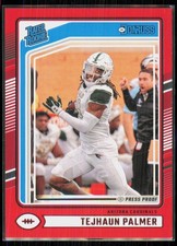 2024 Donruss Press Proof Red Rated Rookie Tejhaun Palmer #384