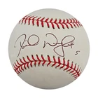 David Wright New York Mets Autographed OMLB Baseball Steiner COA-3