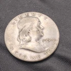 1954 Franklin Half Dollar 50C Silver Business Strike Coin Circulated