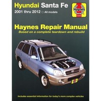 Hyundai Santa Fe 2001-2012 USA US Import Workshop Manual Haynes