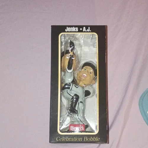 Binny's Jenks & A.J. Celebration MLB Baseball Bobblehead Figure Box 45