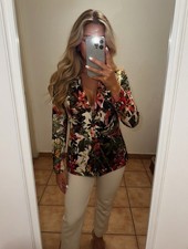 Sarah Kern Blazer mit floralem Print | Statement Blazer | bunt