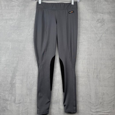 Kerrits Womens Grey Riding Breeches Stirrup Pants Size Small