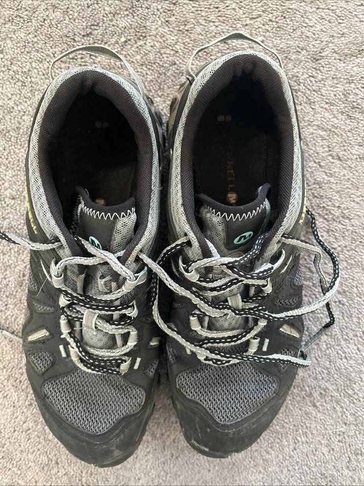 Merrell All Out Blaze Aero Sport Hiking Water Trail Shoes Vent Gray Womens 9 - Изображение 4 из 4