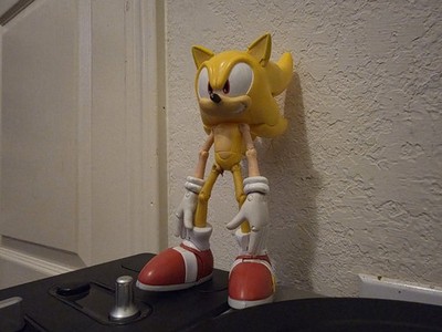 Jazwares Sega Super Poser 6-inch Action Figure Sonic the Hedgehog RARE Vintage