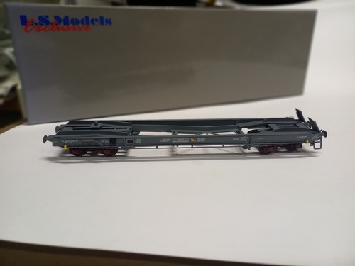 H0 (1:87) L.S.Models 30 1367 SNCF NOVATRANS  S.E.G.I. Sss Tragwagen  E:IV. | Zustand: Neu