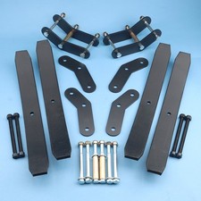 3.5 Front Rear Shackle Relocationadd-a-leaf Lift Kit For Wrangler 1987-1995 Yj