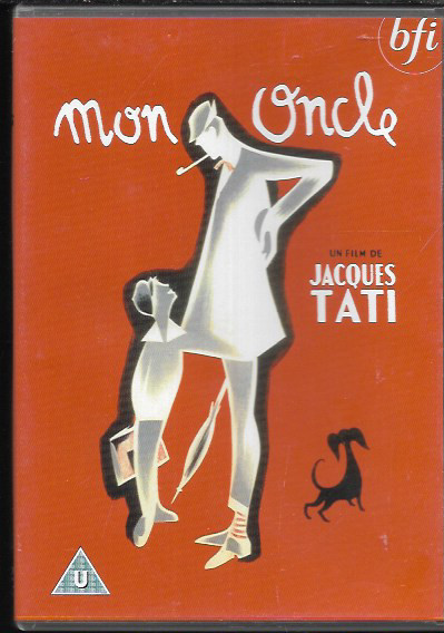 MON UNCLE (MY UNCLE) A FILM BY JACQUES TATI GENUINE R2 DVD