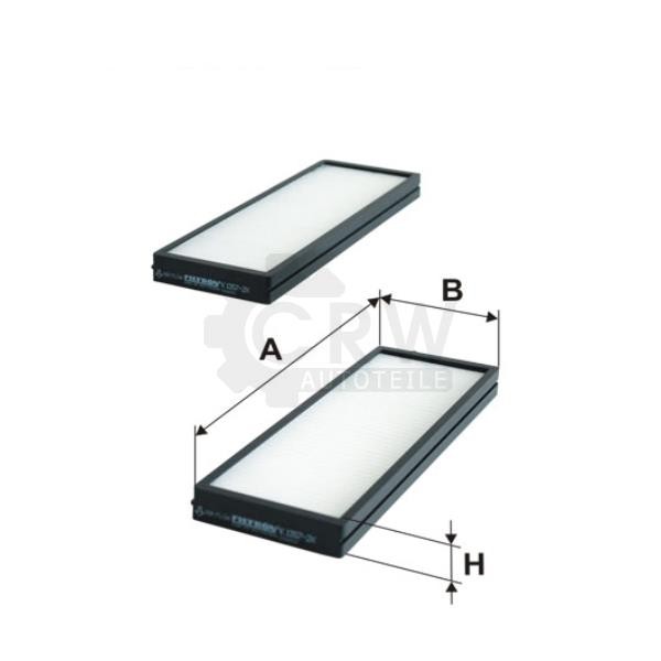 Filtron Innenraumfilter Pollenfilter Passend FüR Hyundai I20 PB PBT-image