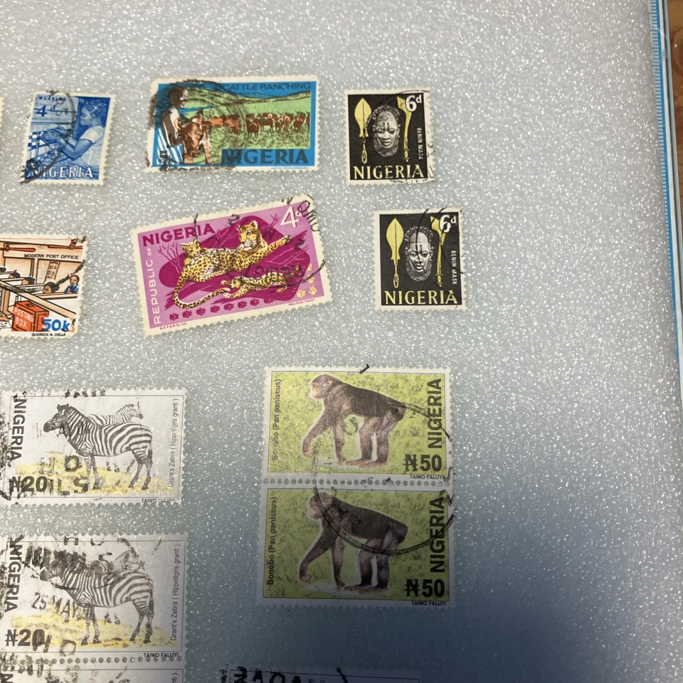 30+ Used Vintage/Cancelled Nigeria Postage Stamps; 1960-1985. Nice Deal- Look. - Image 4 of 4