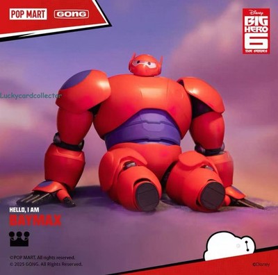 Pop Mart Gong Big Hero 6 Baymax 18cm Model Kit & Articulated