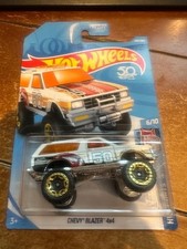 2018 Hot Wheels HW Sports Chevy Blazer 4x4 #205 White