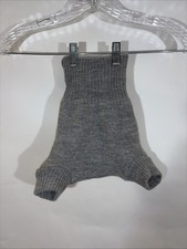 Disana 6-12 Months Diaper Cover Gray 100 Wool