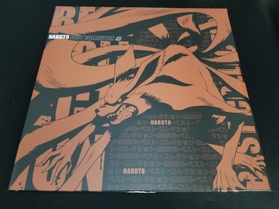 NARUTO Best Collection Vinyl LP Ltd Ed. Kyubi Picture Disc Anime
