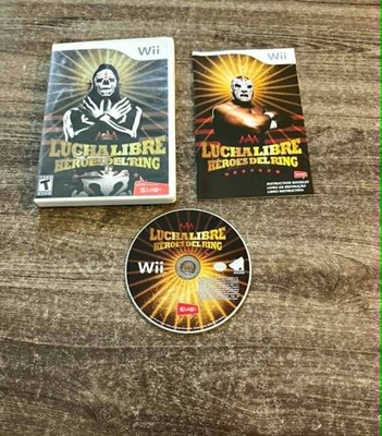 Lucha Libre AAA: Heroes Del Ring (Nintendo Wii) COMPLETE! Tested & Working!