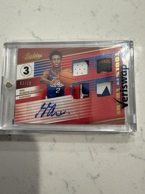 Panini Absolute Tools of the Trade Shai Gilgeous-Alexander Auto Patch 03/10