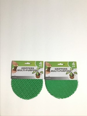 2 SET OF 4 PC REGENT PRODUCTS CORP. GRIPPERS MULTI-PURPOSE GREEN COLOR