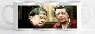 UNMARKED Coronation Street Hilda Ogden Mug New Dishwasher Proof free postage