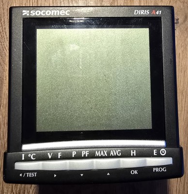 Socomec DIRIS A41 Multifunktionsmessgerät + 4 Module (RS485, I/O, Pulse, In)