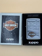 2019 Harley Davidson Open Road Bradford Exchange Zippo Lighter New