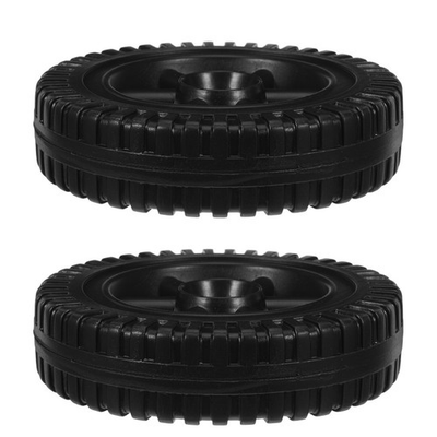 #ad #ad 2PCS 6 Inch Wheels for Hand Trucks Lawn Mower Wheels Plastic Replacement $24.45