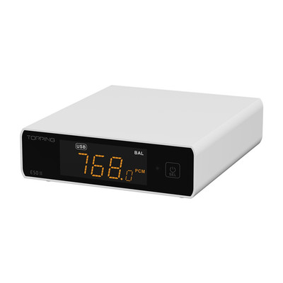 E50 II Hi-Res Audio DAC with App Control, AK4497S Velvet Sound, Dsd512/Pcm768Khz