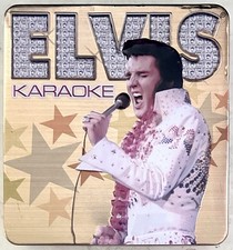 ELVIS KARAOKE 3-CD SET W/ Tin, Booklet  Reproduced Elvis Fan Letter LICENSED 