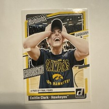 2024 Panini Caitlin Clark Collection Highlights #H8 Iowa Hawkeyes Indiana Fever