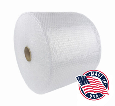 3/16'' Roll x 450 Ft Length x 12'' Wide Bubble Cushion Wrap - High Quality!