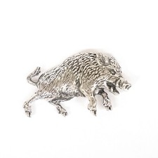 WILDSCHWEIN KEILER Pin Anstecknadel Anstecker Wildsau Jagd Hutnadel Anstecknadel