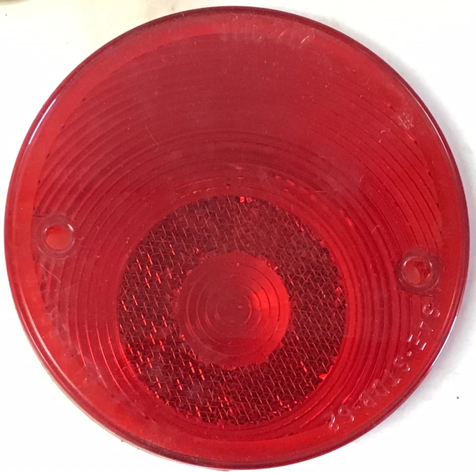 Par de lentes vintage Glo-Brite 209 Willys Jeep 1951-58 lanterna traseira correta 2 - Imagem 4 de 4